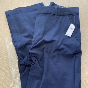 Mid-Rise Khaki Uniform/Work Pants